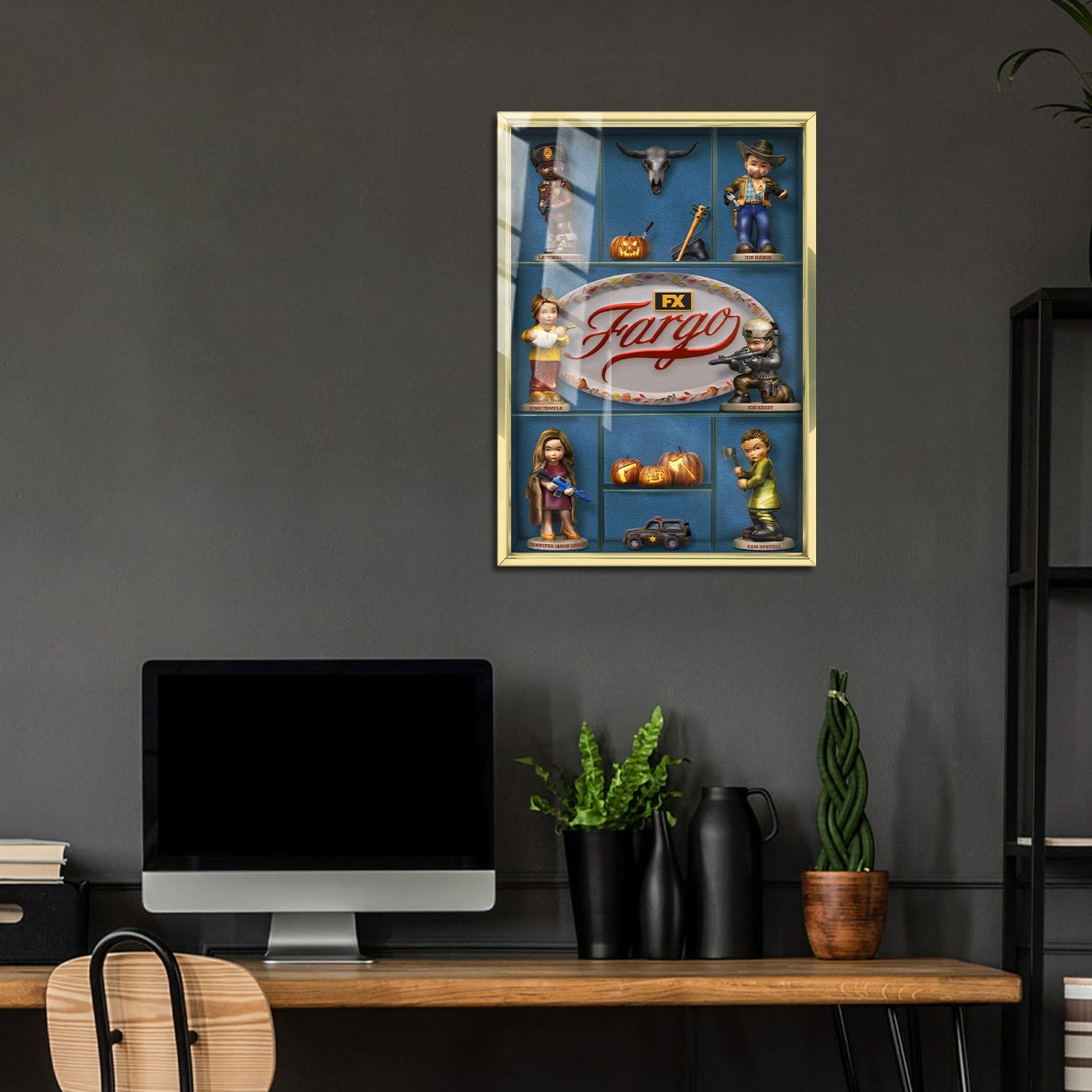 Flex Designs Metal Poster Fargo 5 x 7" Home Goods - TV Show 2014 TV Show Metal Poster