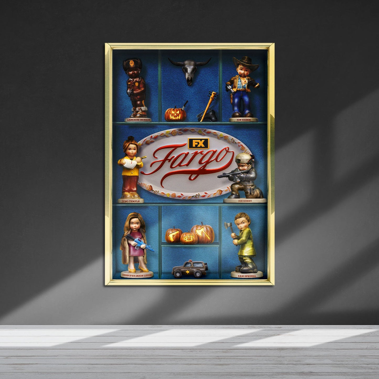 Flex Designs Metal Poster Fargo 5 x 7" Home Goods - TV Show 2014 TV Show Metal Poster