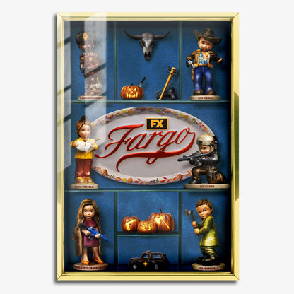 Flex Designs Metal Poster Fargo 11 x 17" Home Goods - TV Show 2014 TV Show Metal Poster