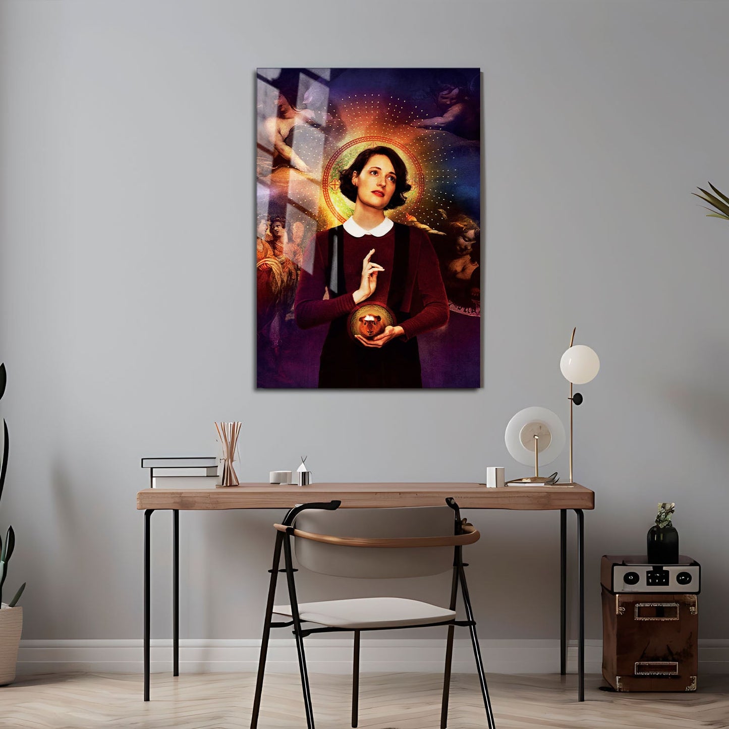 Flex Designs Metal Poster Fleabag 24 x 36" Home Goods - TV Show 2016 TV Show Metal Poster