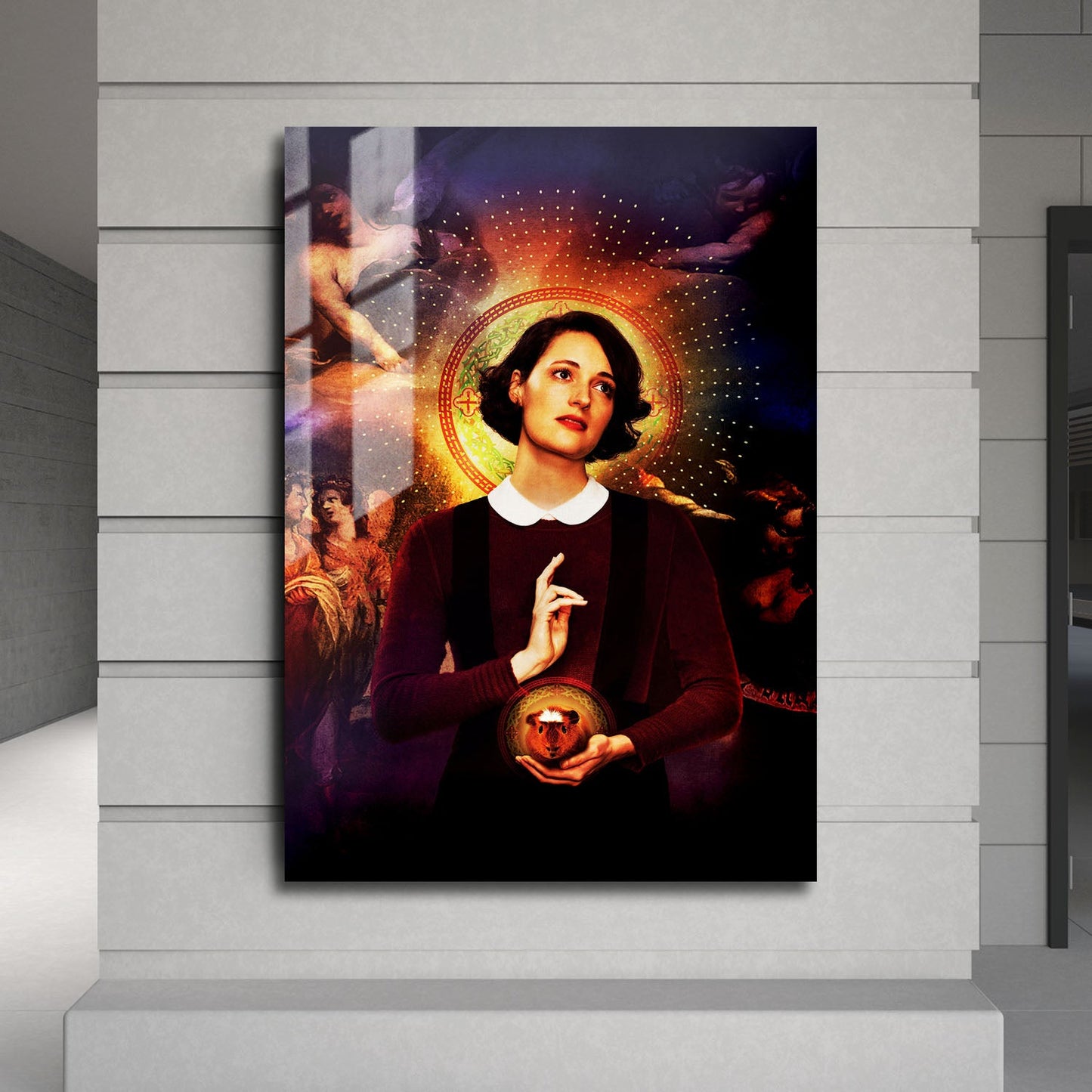 Flex Designs Metal Poster Fleabag 24 x 36" Home Goods - TV Show 2016 TV Show Metal Poster