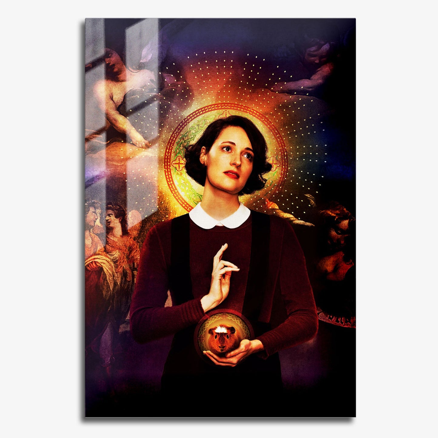 Flex Designs Metal Poster Fleabag 11 x 17" Home Goods - TV Show 2016 TV Show Metal Poster