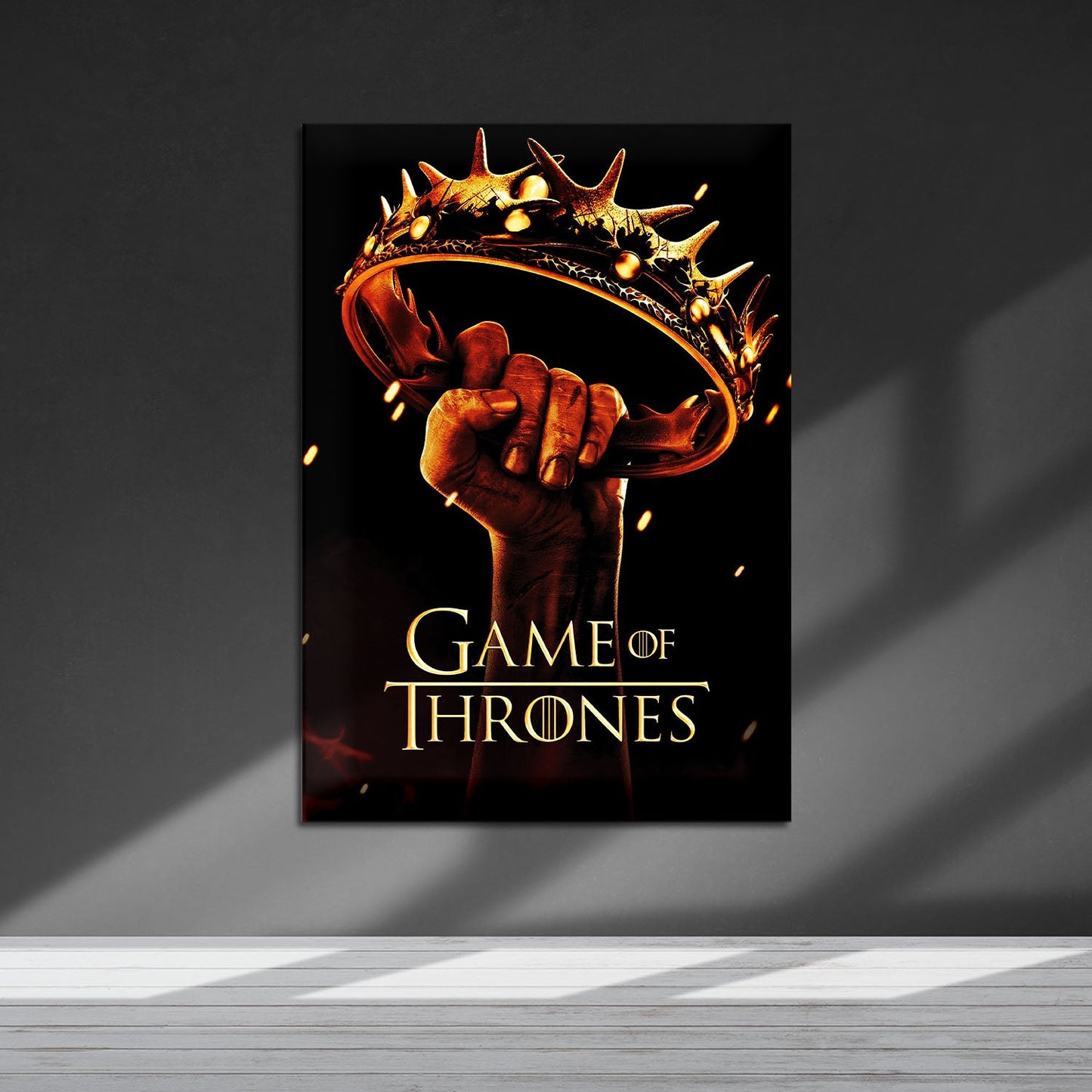 Flex Designs Metal Poster Game of Thrones Cover 5 x 7" Home Goods - TV Show 2011 TV Show Metal Poster