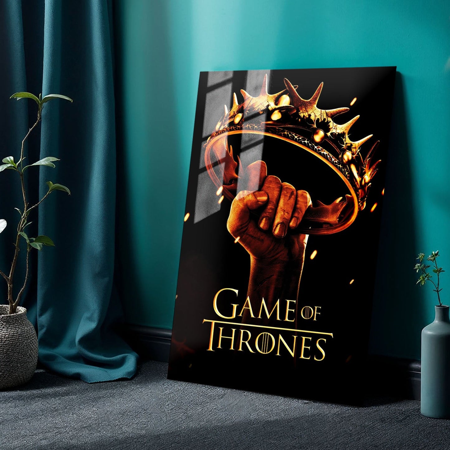 Game of Thrones Cover TV Show Metal Poster