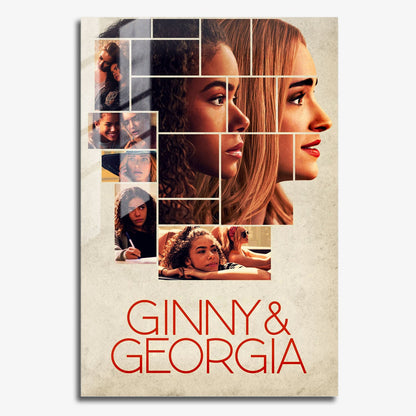 Flex Designs Metal Poster Ginny & Georgia 11 x 17" Home Goods - TV Show 2021 TV Show Metal Poster