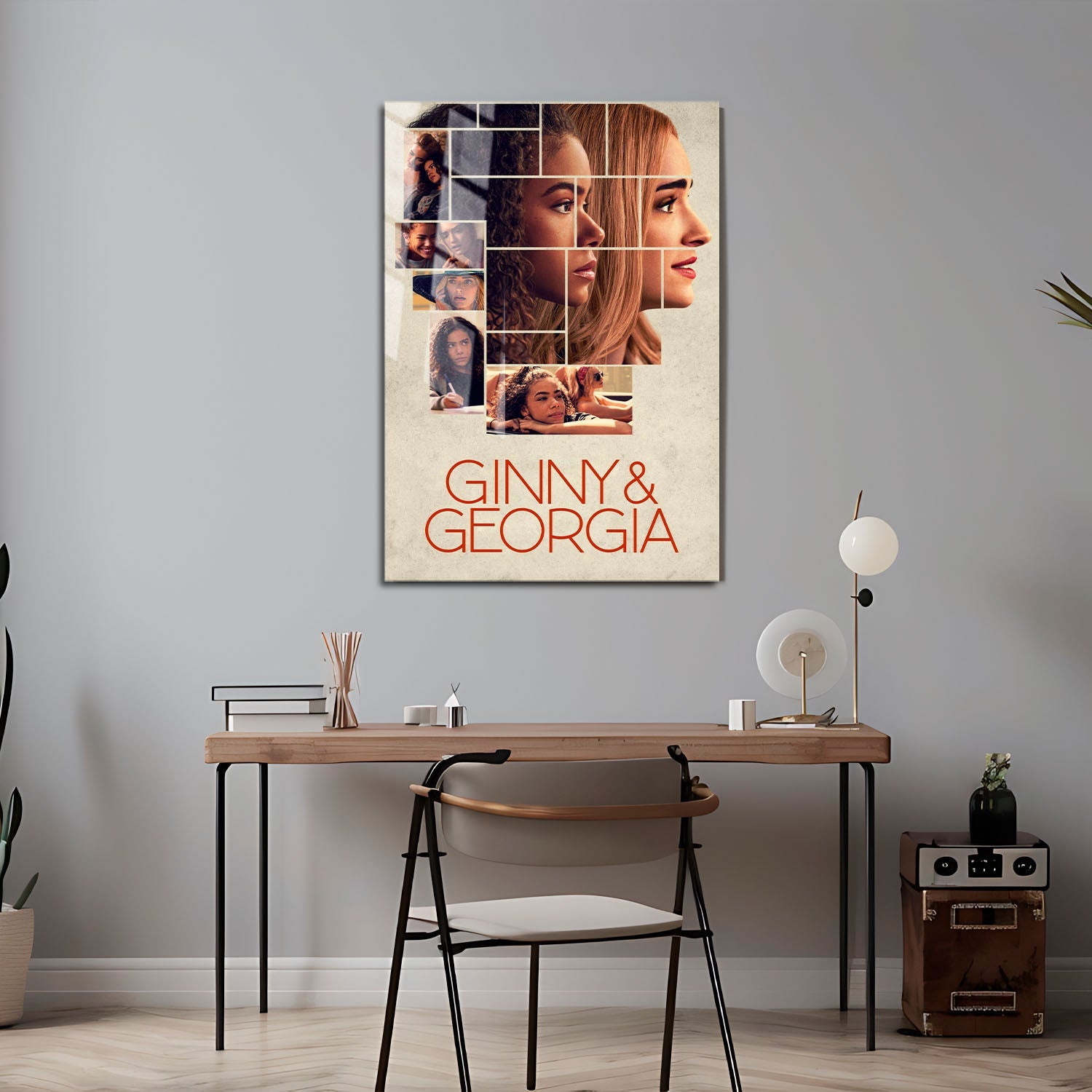 Flex Designs Metal Poster Ginny & Georgia 24 x 36" Home Goods - TV Show 2021 TV Show Metal Poster