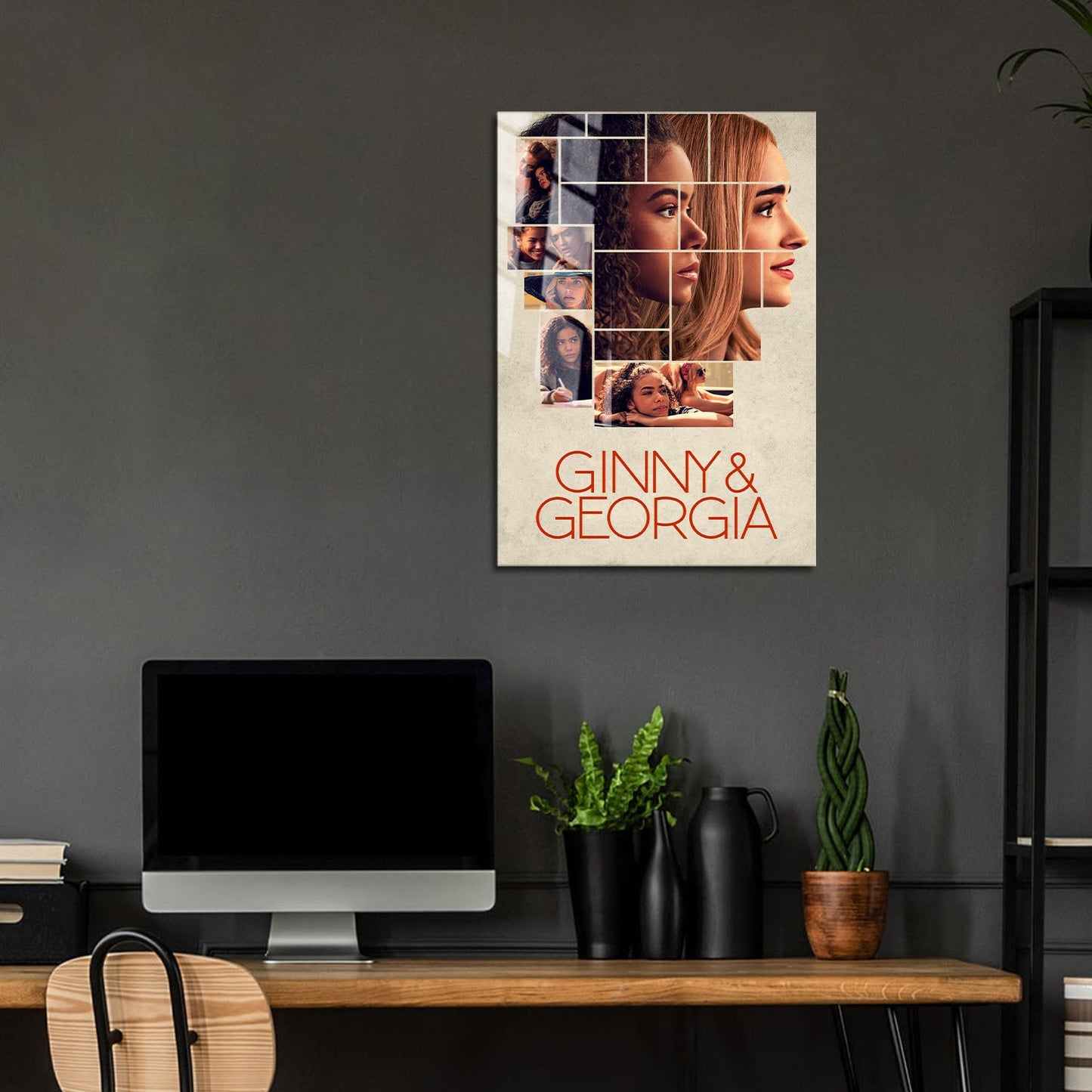 Flex Designs Metal Poster Ginny & Georgia 5 x 7" Home Goods - TV Show 2021 TV Show Metal Poster