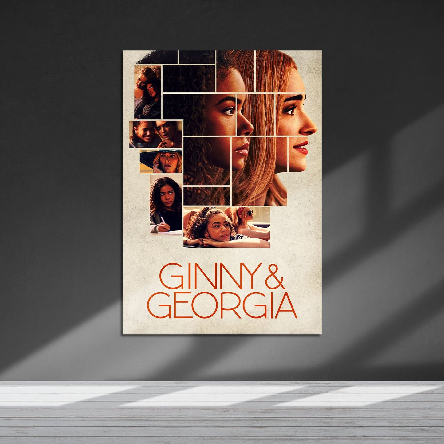 Flex Designs Metal Poster Ginny & Georgia 5 x 7" Home Goods - TV Show 2021 TV Show Metal Poster