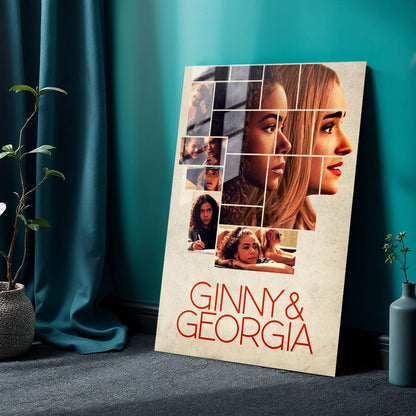 Ginny & Georgia TV Show Metal Poster