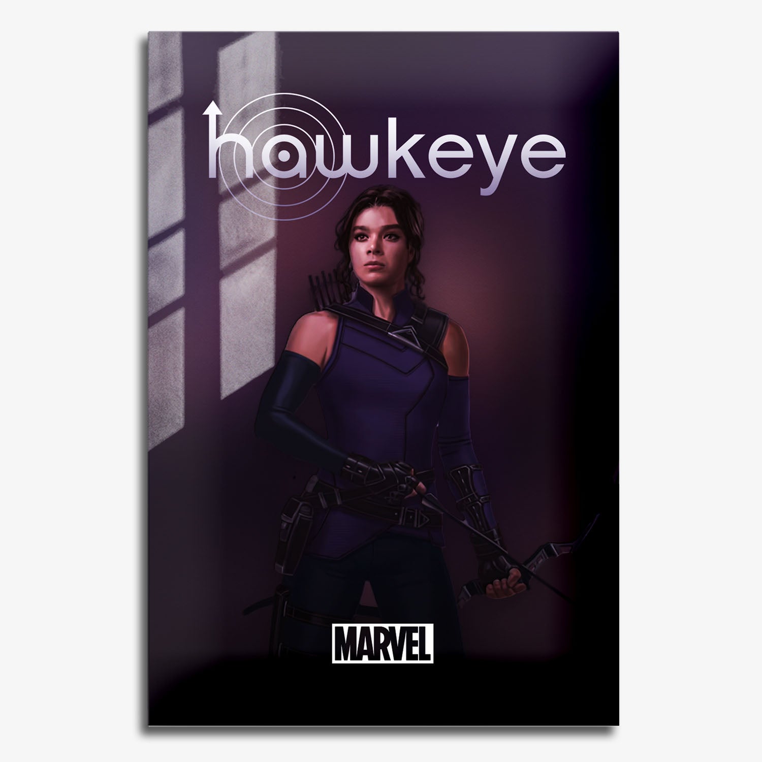 Flex Designs Metal Poster Hawkeye Hailey Minimalist 11 x 17" Home Goods - TV Show 2021 TV Show Metal Poster