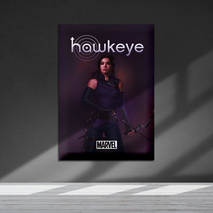 Flex Designs Metal Poster Hawkeye Hailey Minimalist 5 x 7" Home Goods - TV Show 2021 TV Show Metal Poster