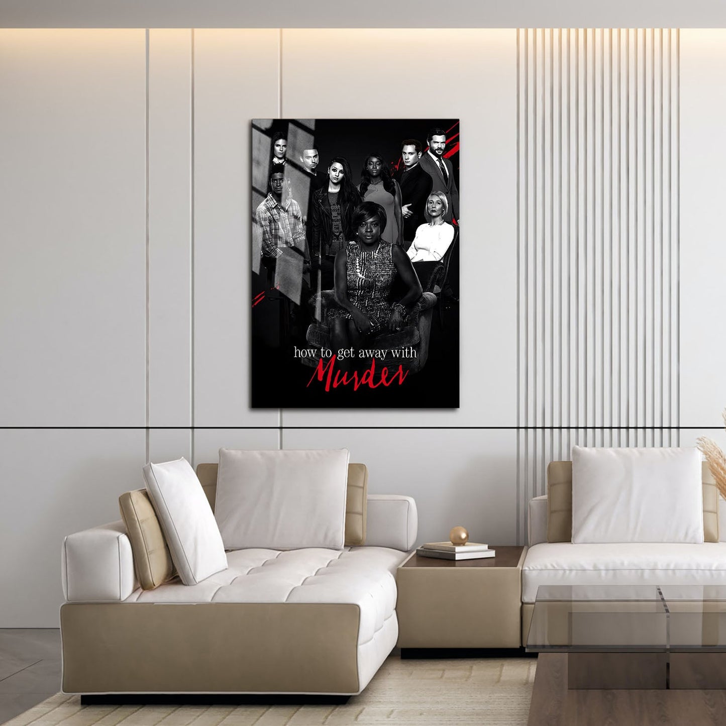 Flex Designs Metal Poster How to Get Away with Murder 16 x 24" Home Goods - TV Show 2014 TV Show Metal Poster