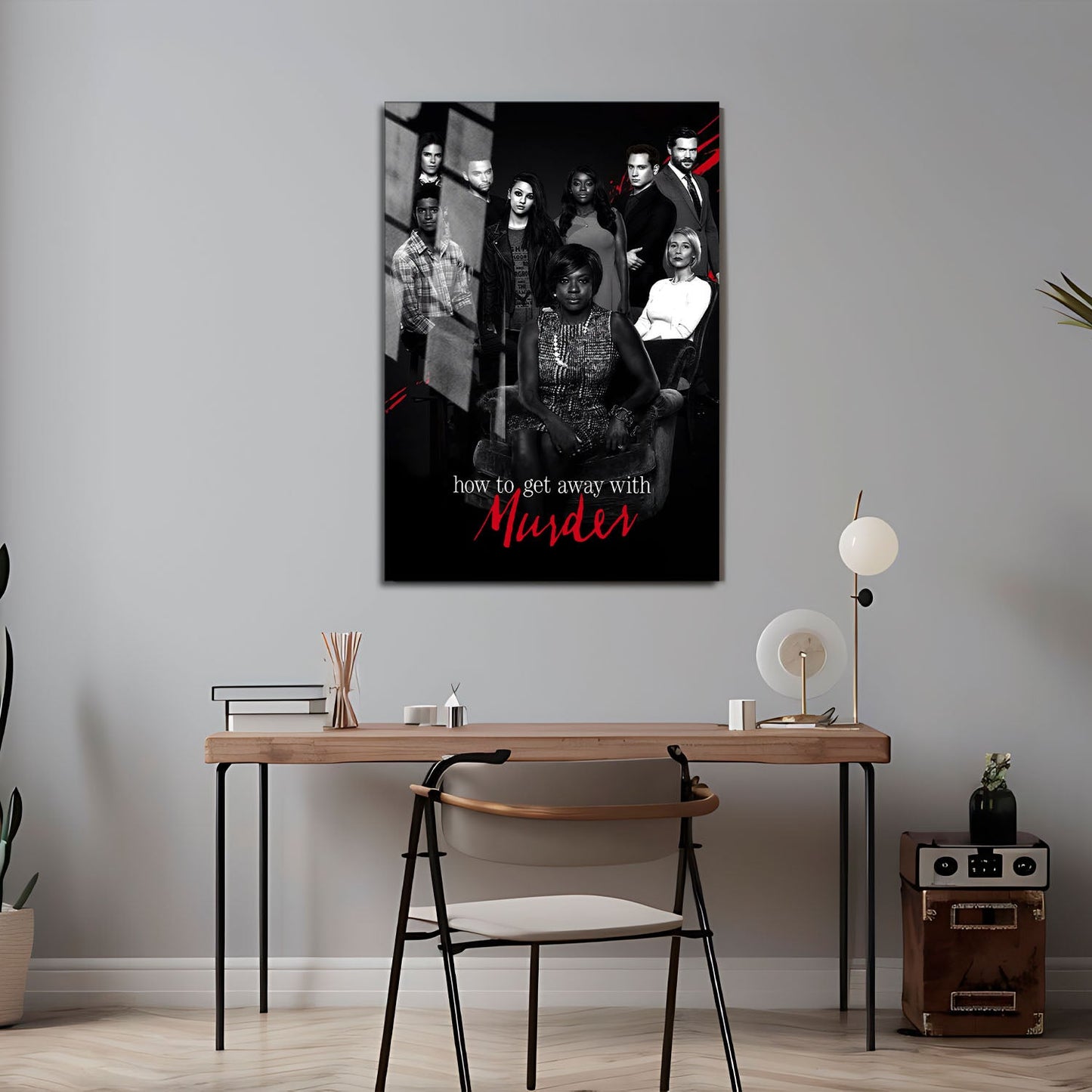 Flex Designs Metal Poster How to Get Away with Murder 24 x 36" Home Goods - TV Show 2014 TV Show Metal Poster
