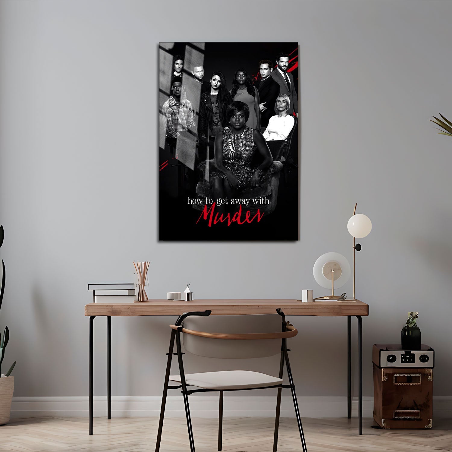 Flex Designs Metal Poster How to Get Away with Murder 24 x 36" Home Goods - TV Show 2014 TV Show Metal Poster