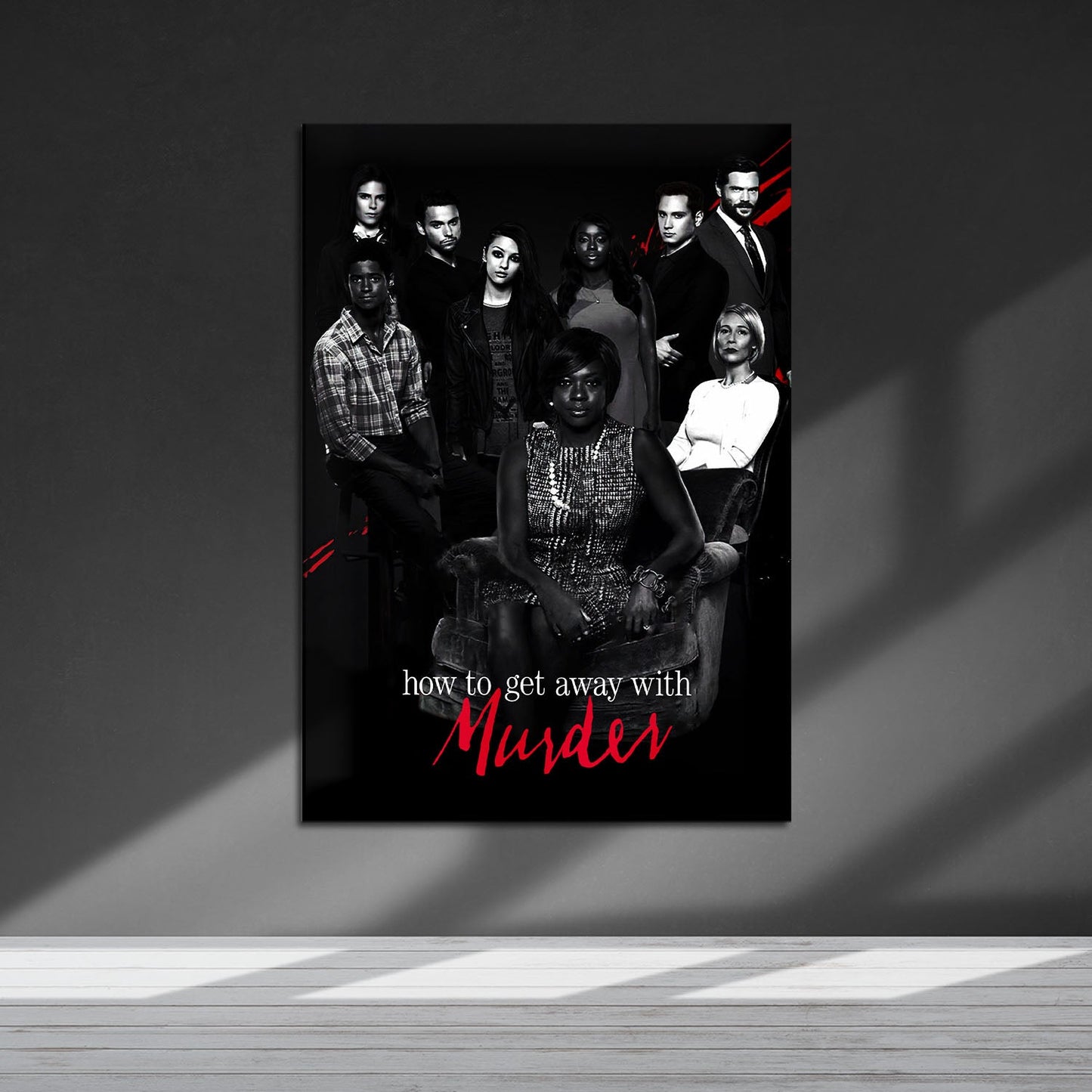Flex Designs Metal Poster How to Get Away with Murder 5 x 7" Home Goods - TV Show 2014 TV Show Metal Poster