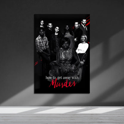 Flex Designs Metal Poster How to Get Away with Murder 5 x 7" Home Goods - TV Show 2014 TV Show Metal Poster