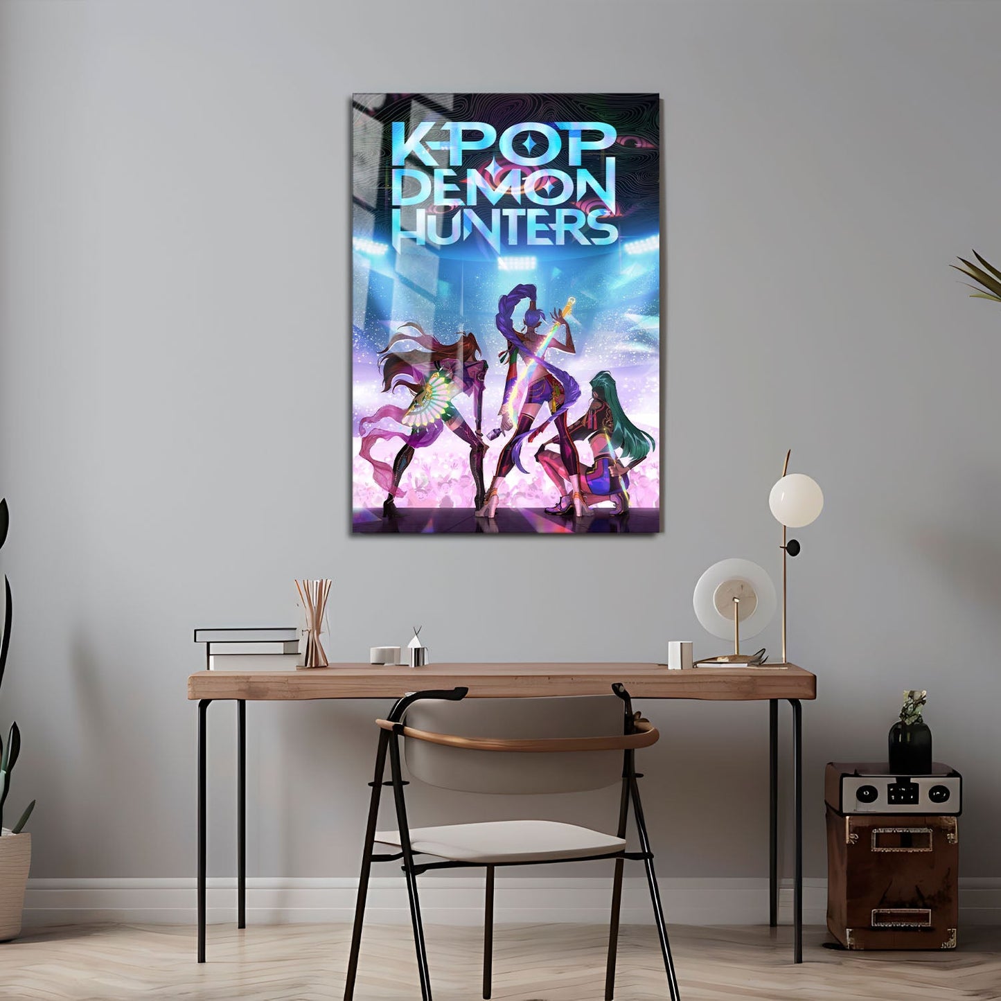 Flex Designs Metal Poster KPop Demon Hunters Backstage 24 x 36" Home Goods - TV Show 2025 TV Show Metal Poster