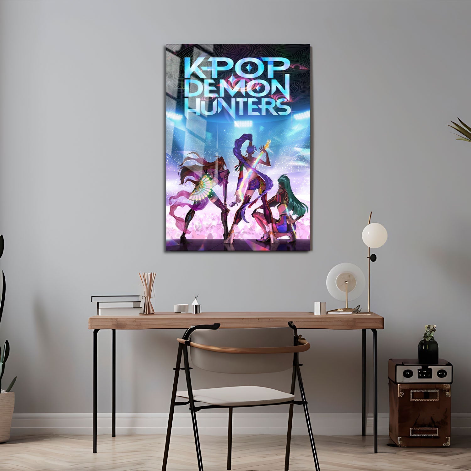 Flex Designs Metal Poster KPop Demon Hunters Backstage 24 x 36" Home Goods - TV Show 2025 TV Show Metal Poster