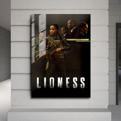 Flex Designs Metal Poster Lioness 24 x 36" Home Goods - TV Show 2025 TV Show Metal Poster