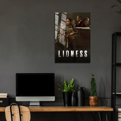 Flex Designs Metal Poster Lioness 5 x 7" Home Goods - TV Show 2025 TV Show Metal Poster