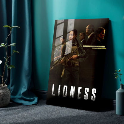 Lioness TV Show Metal Poster
