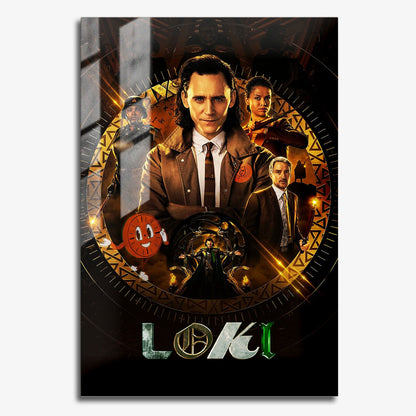 Flex Designs Metal Poster Loki Alternate 11 x 17" Home Goods - TV Show 2021 TV Show Metal Poster
