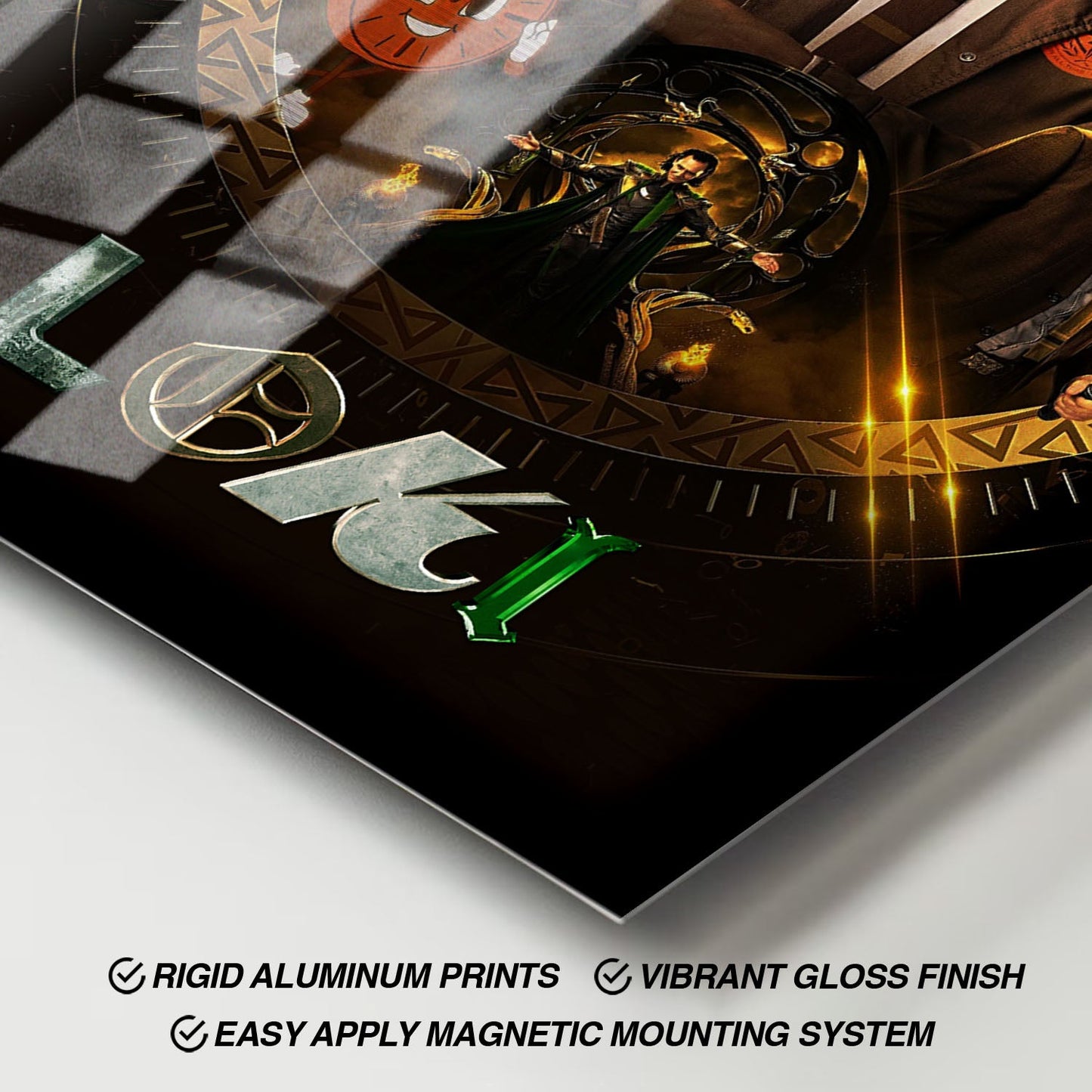 Flex Designs Metal Poster Loki Alternate 11 x 17" Home Goods - TV Show 2021 TV Show Metal Poster