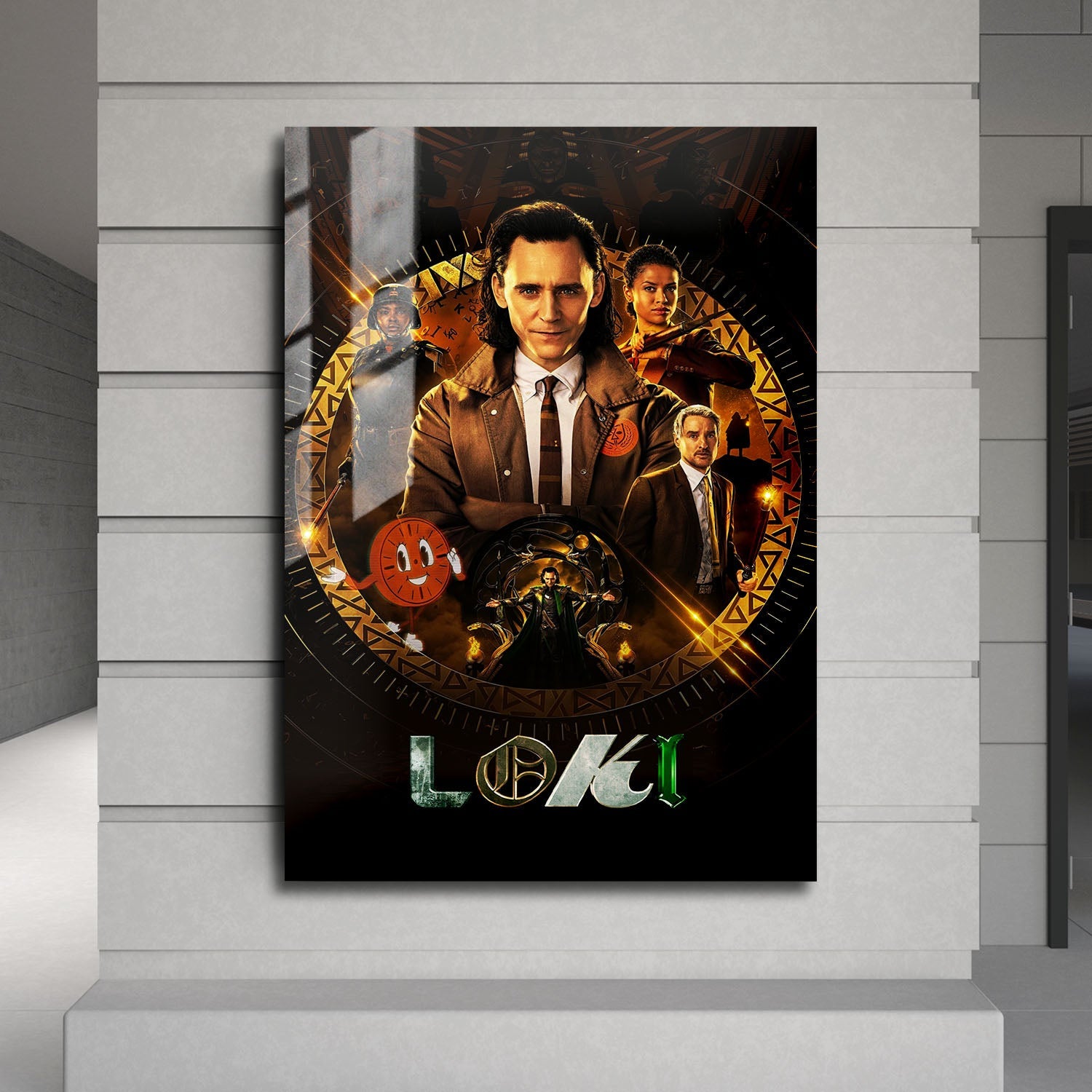 Flex Designs Metal Poster Loki Alternate 24 x 36" Home Goods - TV Show 2021 TV Show Metal Poster