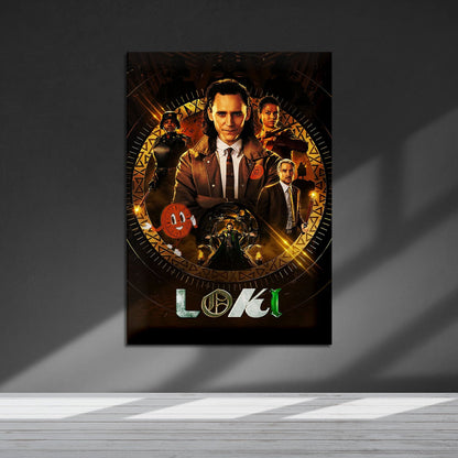 Flex Designs Metal Poster Loki Alternate 5 x 7" Home Goods - TV Show 2021 TV Show Metal Poster