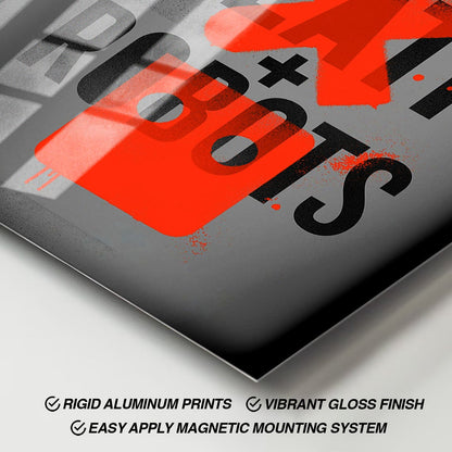 Flex Designs Metal Poster Love, Death & Robots Alternate 11 x 17" Home Goods - TV Show 2019 TV Show Metal Poster