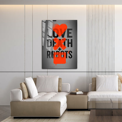 Flex Designs Metal Poster Love, Death & Robots Alternate 16 x 24" Home Goods - TV Show 2019 TV Show Metal Poster