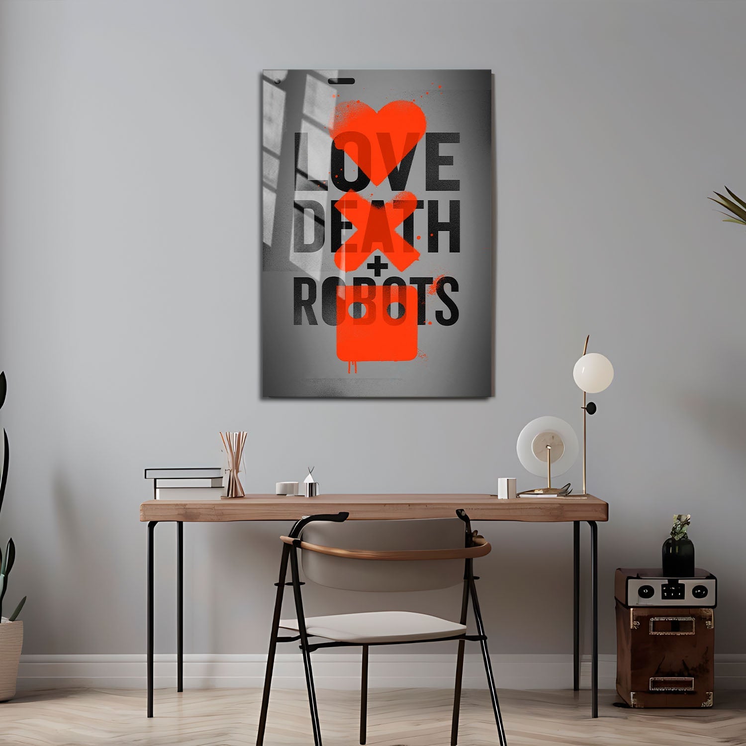 Flex Designs Metal Poster Love, Death & Robots Alternate 24 x 36" Home Goods - TV Show 2019 TV Show Metal Poster