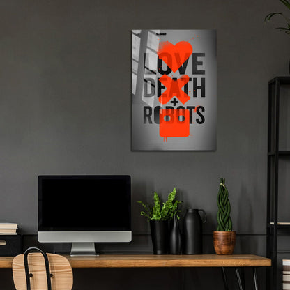 Flex Designs Metal Poster Love, Death & Robots Alternate 5 x 7" Home Goods - TV Show 2019 TV Show Metal Poster