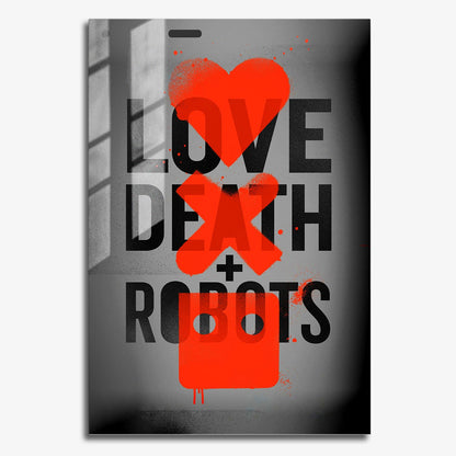 Flex Designs Metal Poster Love, Death & Robots Alternate 11 x 17" Home Goods - TV Show 2019 TV Show Metal Poster