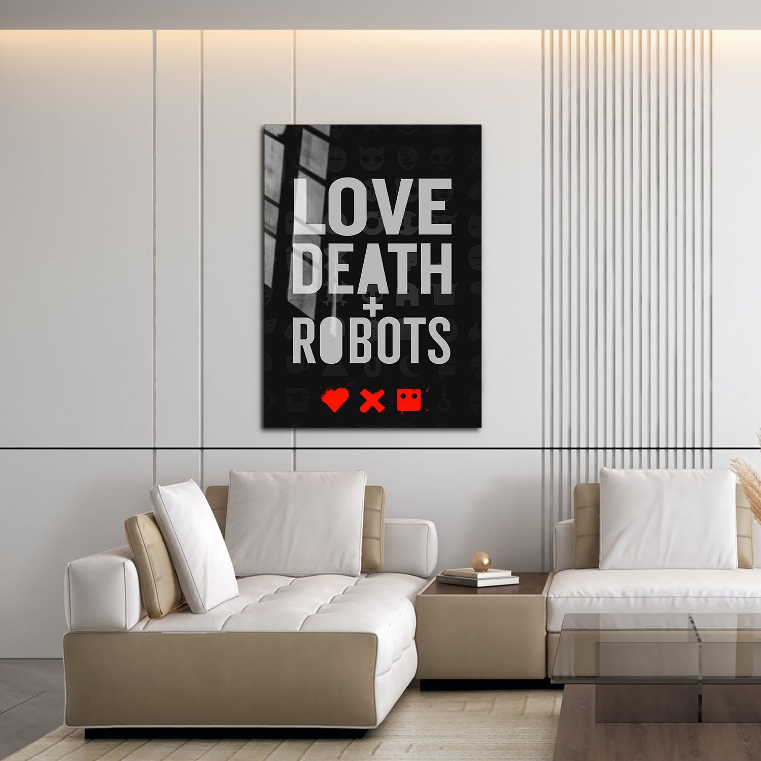 Flex Designs Metal Poster Love, Death & Robots 16 x 24" Home Goods - TV Show 2019 TV Show Metal Poster
