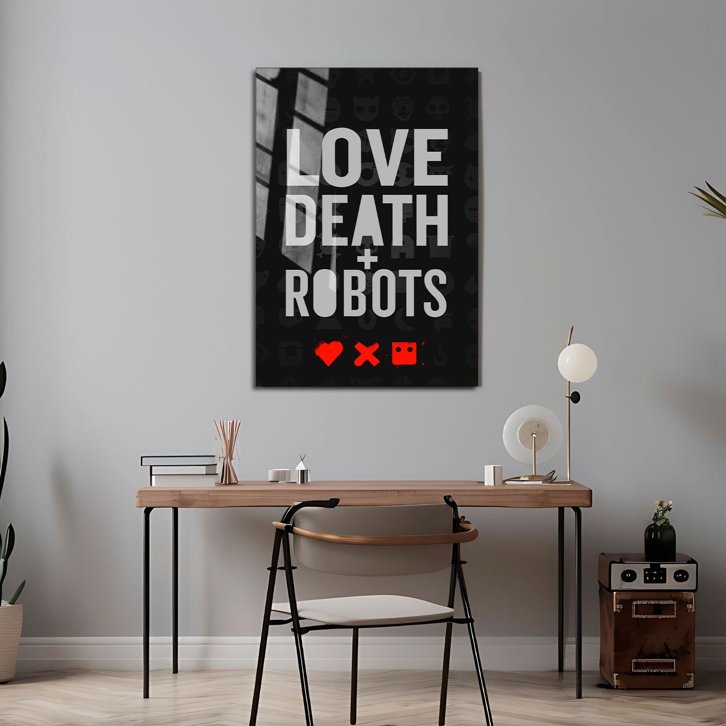 Flex Designs Metal Poster Love, Death & Robots 24 x 36" Home Goods - TV Show 2019 TV Show Metal Poster