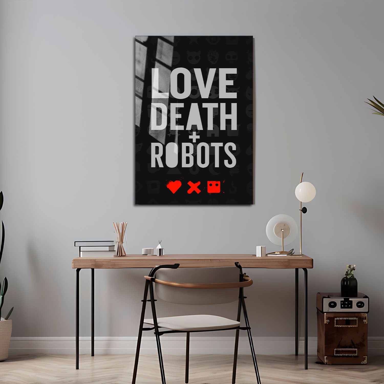 Flex Designs Metal Poster Love, Death & Robots 24 x 36" Home Goods - TV Show 2019 TV Show Metal Poster