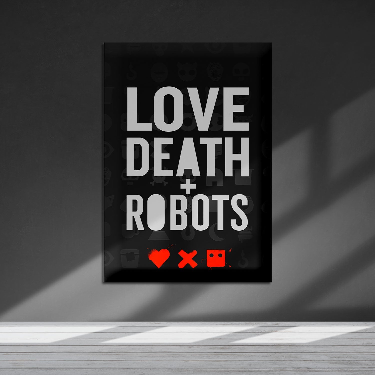 Flex Designs Metal Poster Love, Death & Robots 5 x 7" Home Goods - TV Show 2019 TV Show Metal Poster