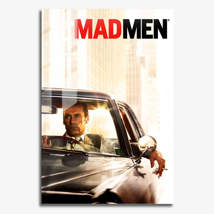 Flex Designs Metal Poster Mad Men 11 x 17" Home Goods - TV Show 2007 TV Show Metal Poster