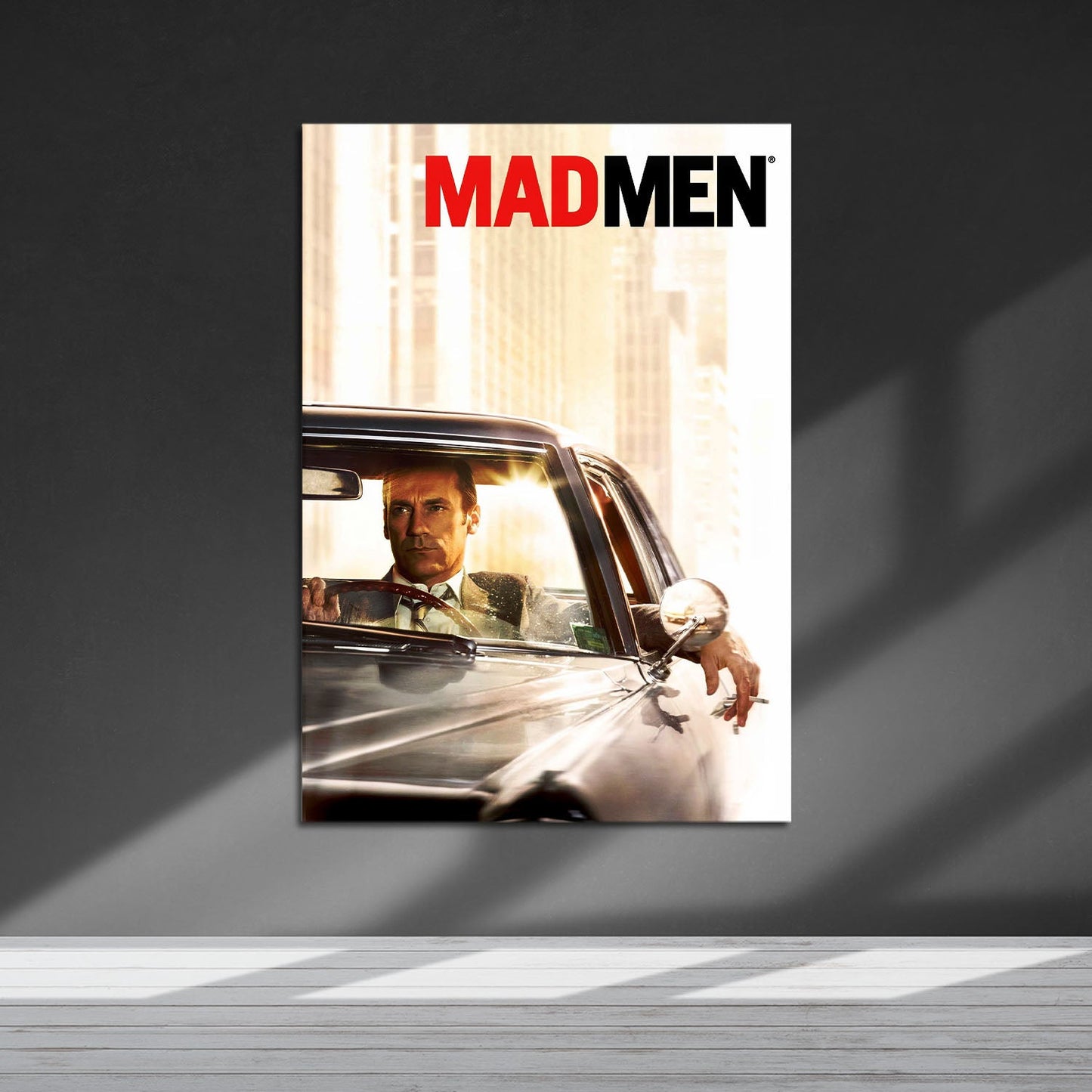 Flex Designs Metal Poster Mad Men 5 x 7" Home Goods - TV Show 2007 TV Show Metal Poster