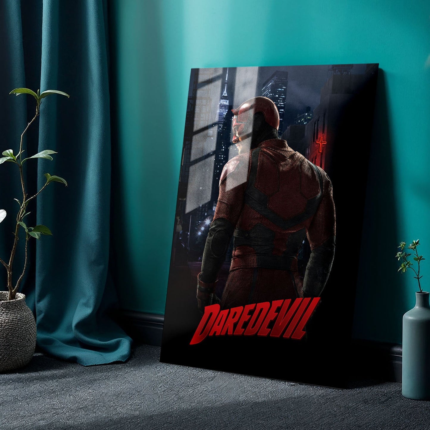 Marvels Daredevil TV Show Metal Poster
