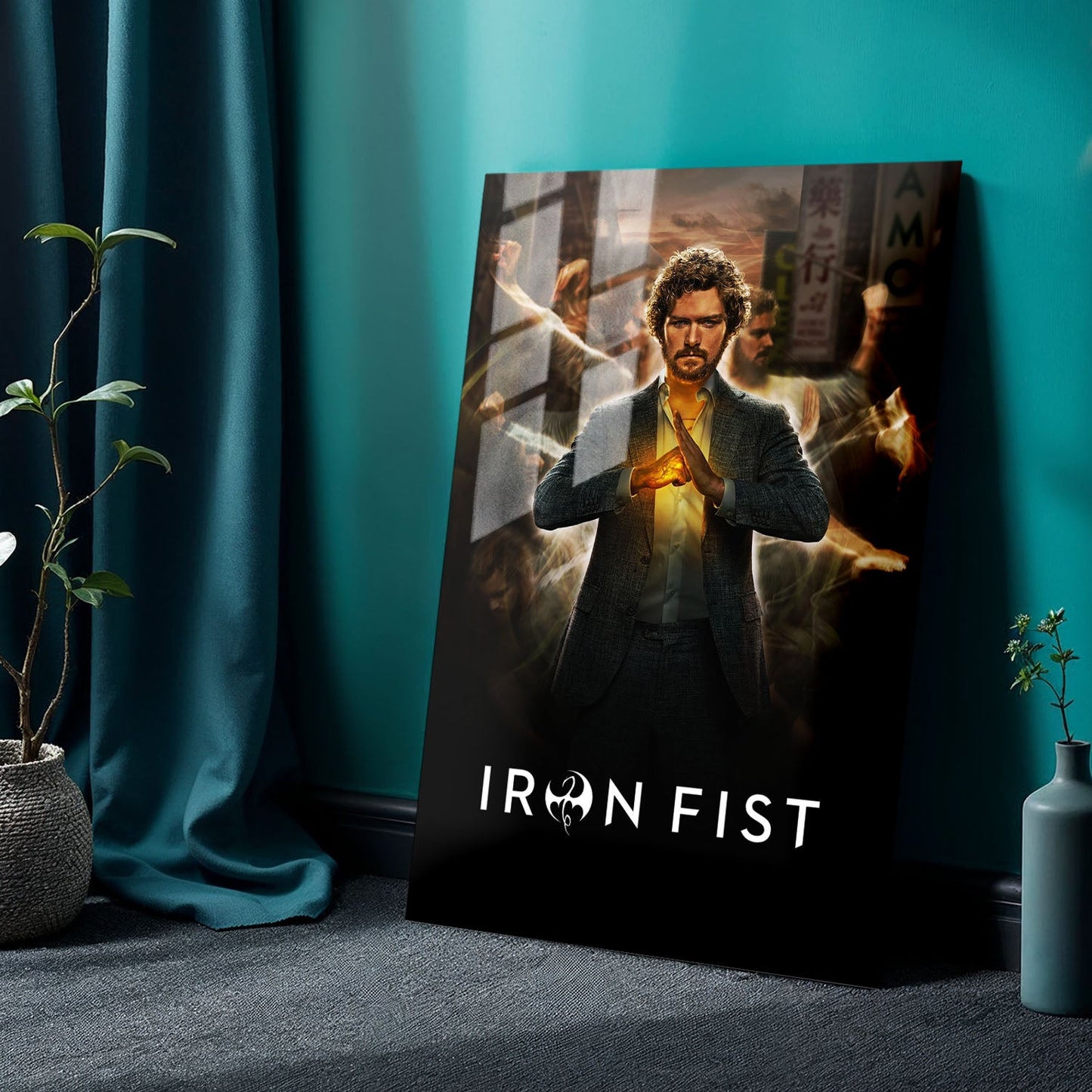 Marvels Iron Fist TV Show Metal Poster