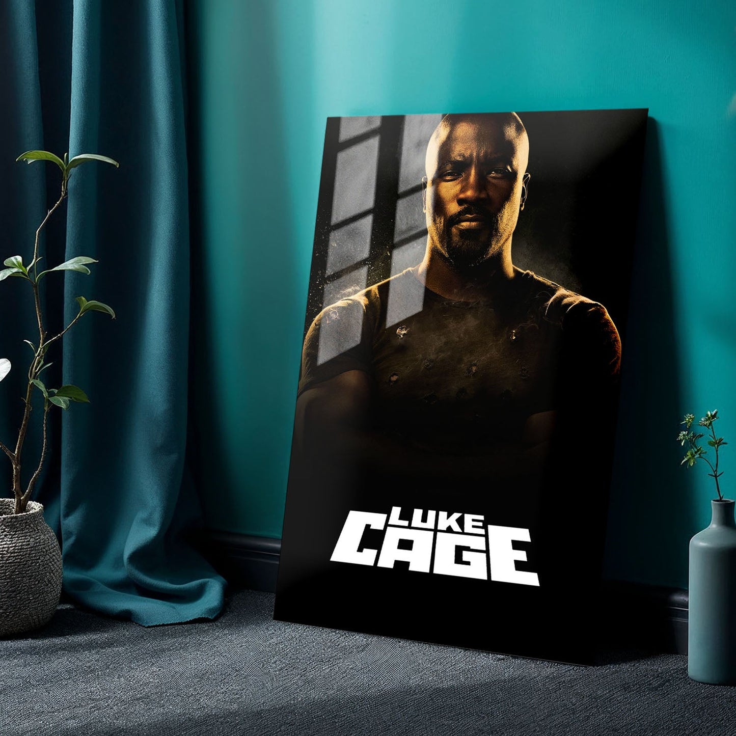 Marvels Luke Cage TV Show Metal Poster