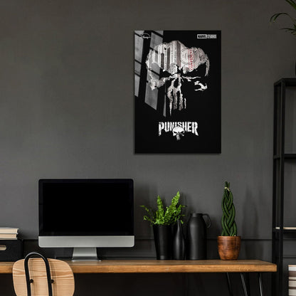 Flex Designs Metal Poster Marvels The Punisher 5 x 7" Home Goods - TV Show 2017 TV Show Metal Poster
