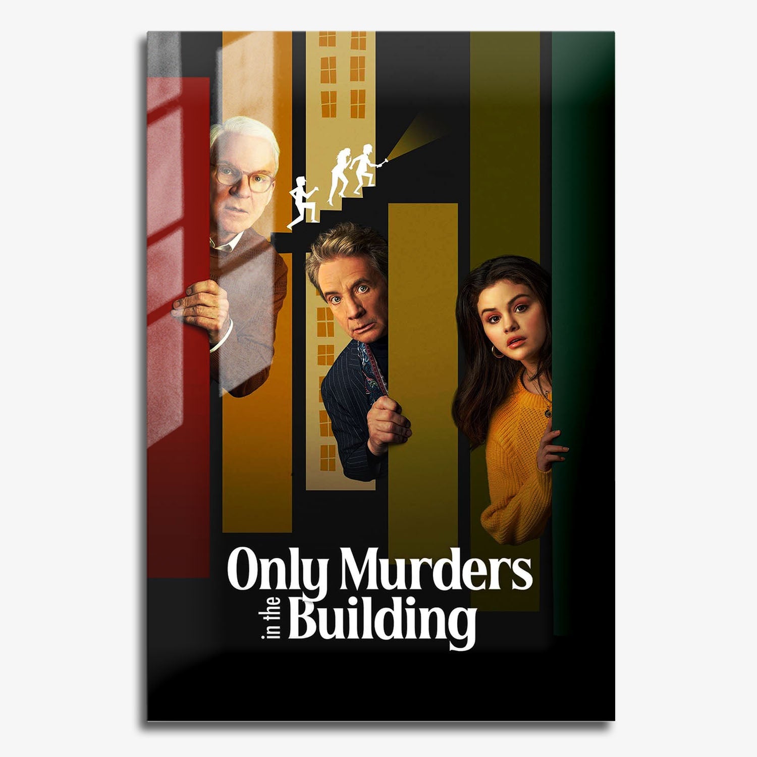 Flex Designs Metal Poster Only Murders in the Building 11 x 17" Home Goods - TV Show 2021 TV Show Metal Poster