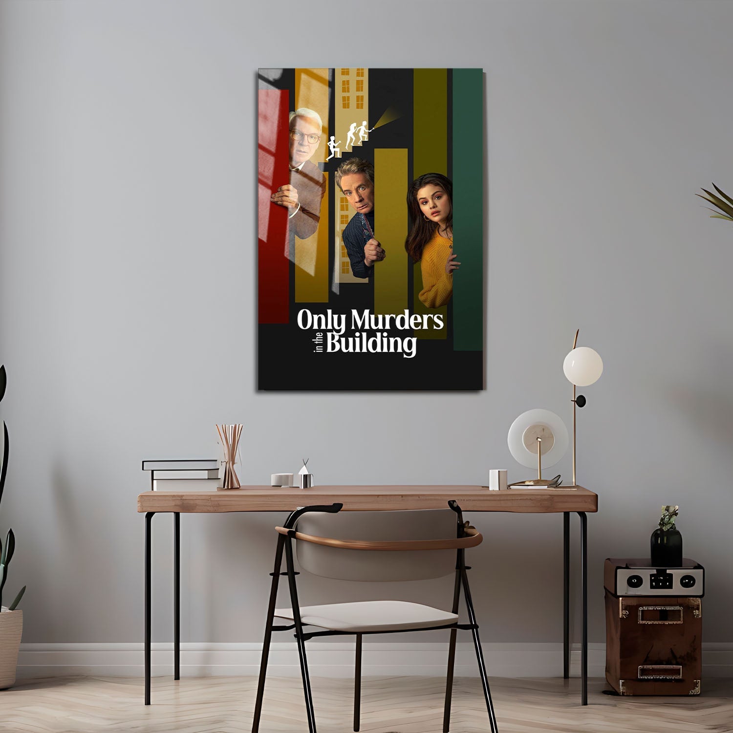 Flex Designs Metal Poster Only Murders in the Building 24 x 36" Home Goods - TV Show 2021 TV Show Metal Poster