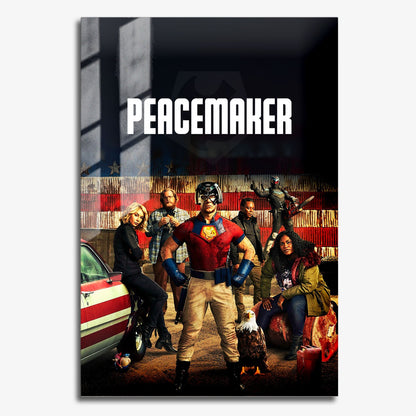 Flex Designs Metal Poster Peacemaker Alternate 11 x 17" Home Goods - TV Show 2022 TV Show Metal Poster
