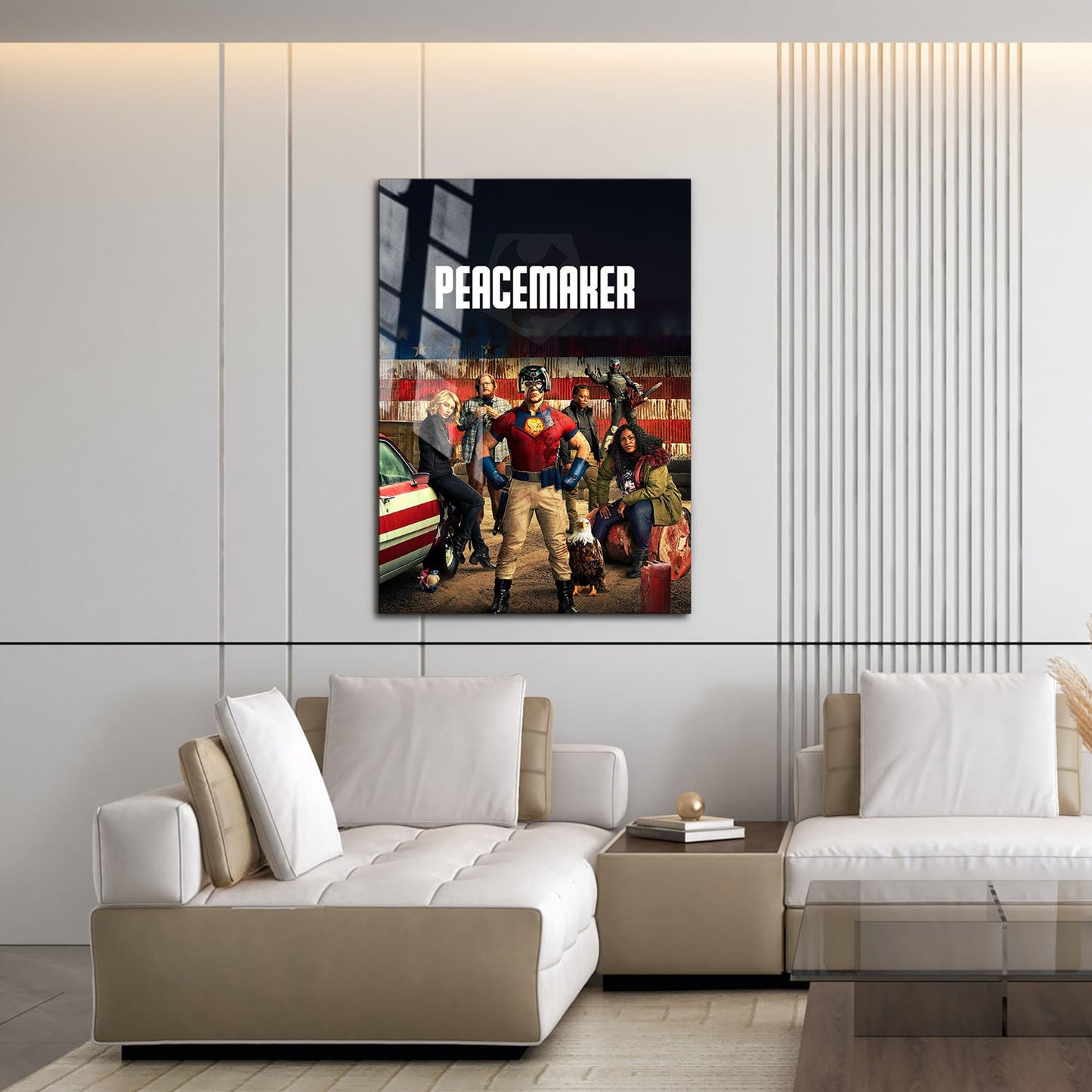 Flex Designs Metal Poster Peacemaker Alternate 16 x 24" Home Goods - TV Show 2022 TV Show Metal Poster
