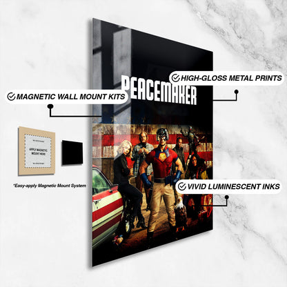 Flex Designs Metal Poster Peacemaker Alternate 16 x 24" Home Goods - TV Show 2022 TV Show Metal Poster