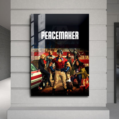 Flex Designs Metal Poster Peacemaker Alternate 24 x 36" Home Goods - TV Show 2022 TV Show Metal Poster